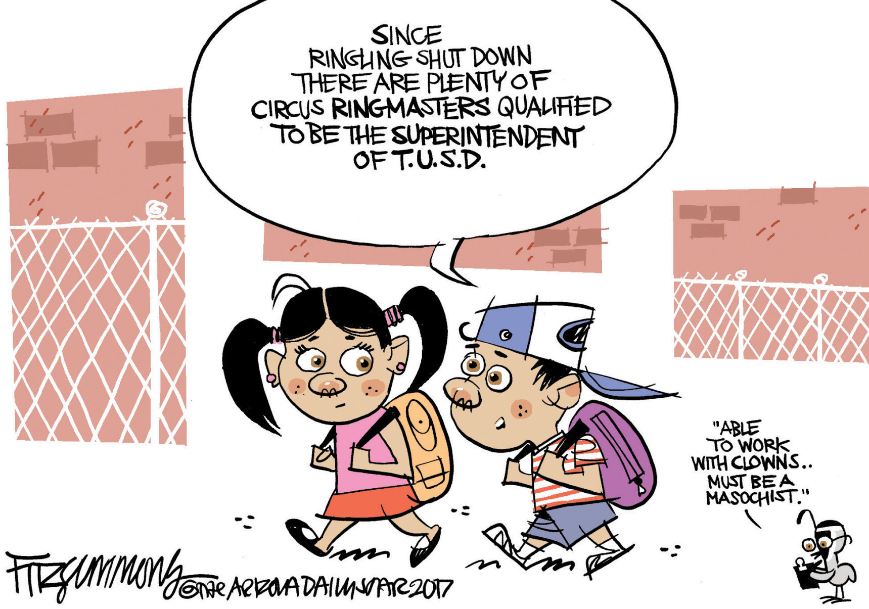 Daily Fitz Cartoon: TUSD